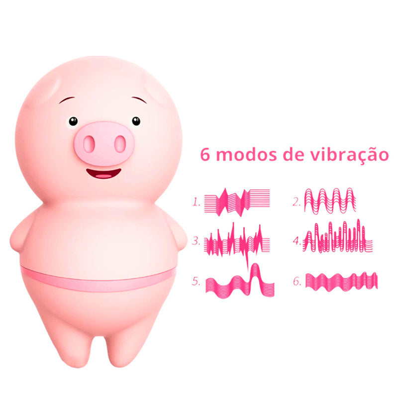 Porquinho Língua Massageadora