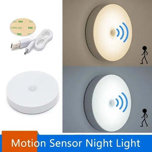 Luminária Led Com Sensor De Movimento